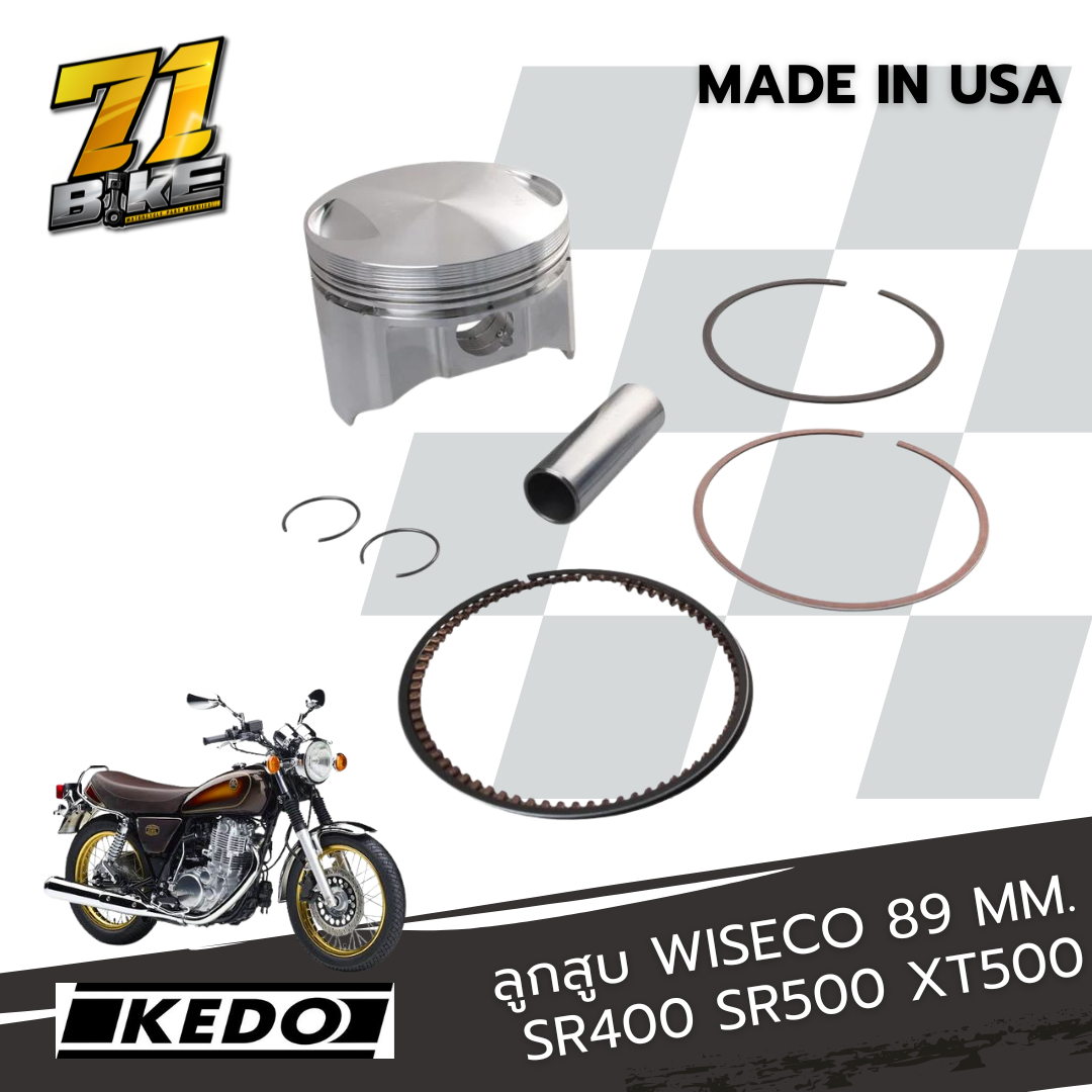 Wiseco ลูกสูบ 89 mm. SR400 SR500 xt500