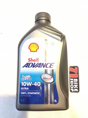 SHELL ADVANCE 10w40 ULTRA 100% SYNTHETIC
